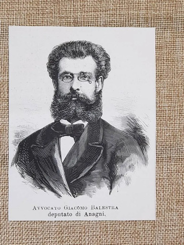 Giacomo balestra nel 1880 - giacomo,