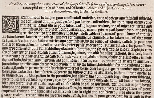Henry viii appeals - to, act