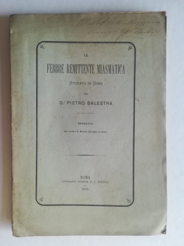 Pietro balestra febbre - la,